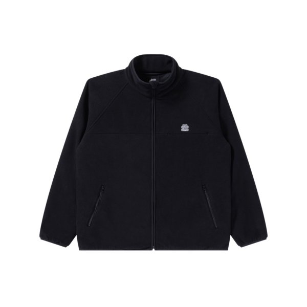 画像1: BLACK EYE PATCH (OG LABEL FLEECE JACKET) BLACK (1)