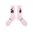 画像1: SAINT Mxxxxxx (EYE SOCKS) PINK (1)