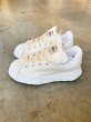 画像3: Maison MIHARA YASUHIRO ("BLAKEY" PUFFER OG SOLE CANVAS GARMENT DYED LOW-TOP SNEAKER) WHITE (3)