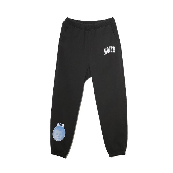 画像1: NISHIMOTO IS THE MOUTH (SWEAT PANTS) BLACK (1)