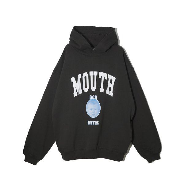 画像1: NISHIMOTO IS THE MOUTH (SWEAT HOODIE) BLACK (1)