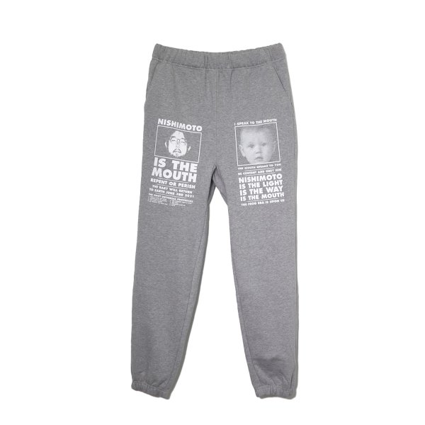 画像1: NISHIMOTO IS THE MOUTH (NEW CLASSIC SWEAT PANTS) GREY (1)