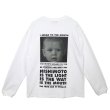 画像2: NISHIMOTO IS THE MOUTH (CLASSIC L/S T-SHIRT) WHITE (2)