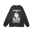 画像1: NISHIMOTO IS THE MOUTH (L/S T-SHIRT) BLACK (1)