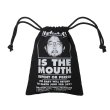 画像1: NISHIMOTO IS THE MOUTH (BIG DRAWSTRING BAG) BLACK (1)