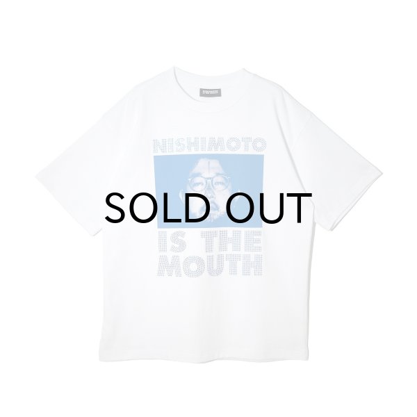 画像1: NISHIMOTO IS THE MOUTH (S/S TEE) WHT-BLUE (1)