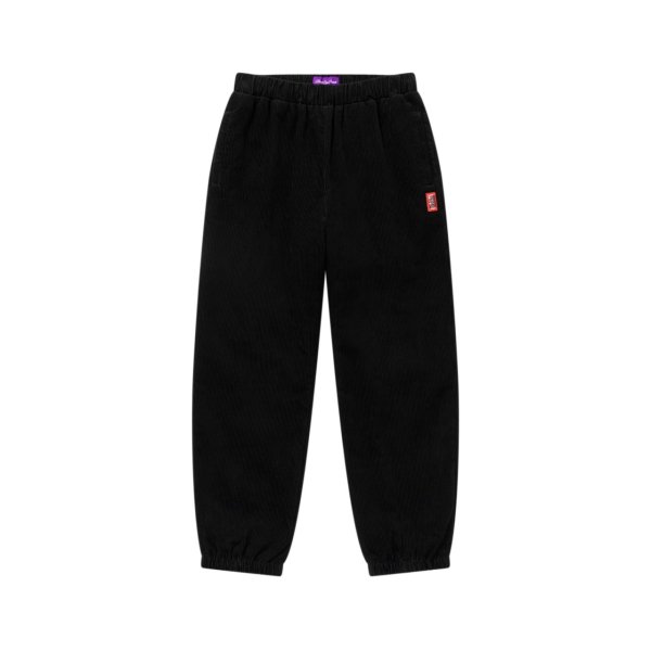 画像1: BLACK EYE PATCH (SMALL HWC CORDUROY TRACK PANTS) BLACK (1)