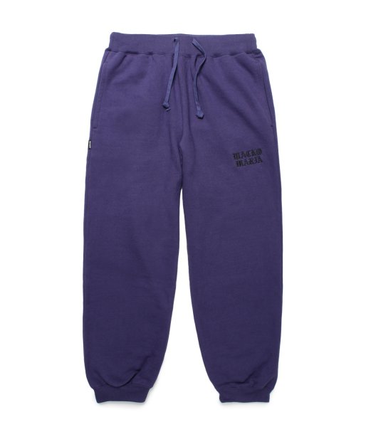 画像1: WACKO MARIA (HEAVY WEIGHT SWEAT PANTS TYPE-1) PURPLE (1)