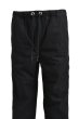 画像4: BREATH (NEWRICH SIDE BUTTON PANTS / COTTON) BLACK (4)