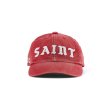 画像1: SAINT Mxxxxxx (SAINT 6PANEL CAP) RED (1)