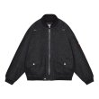 画像1: C.E (DBL FLAP ZIP JACKET) BLACK (1)