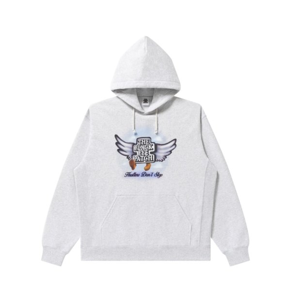 画像1: BLACK EYE PATCH (OG IN THE SKY HOODIE) ASH (1)