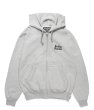 画像1: WACKO MARIA (HEAVY WEIGHT FULL ZIP HOODED SWEAT SHIRT TYPE-6) GRAY (1)