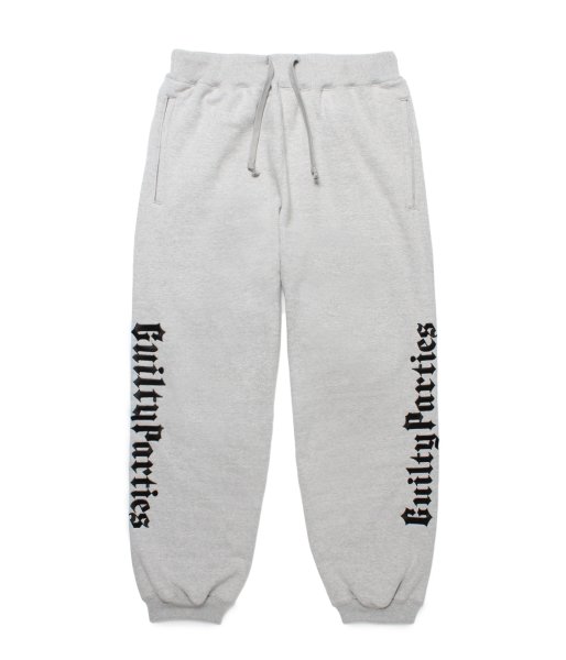 画像1: WACKO MARIA (HEAVY WEIGHT SWEAT PANTS TYPE-2) GRAY (1)