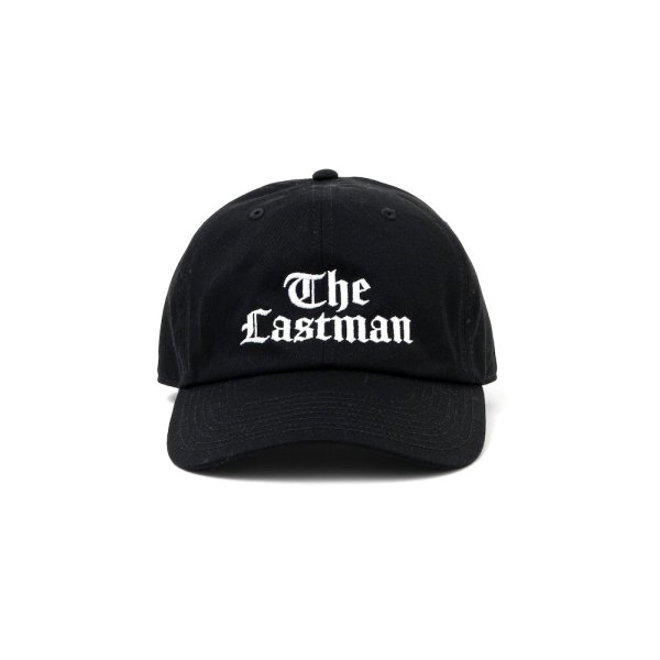 画像1: LASTMAN (EMBROID DAD CAP -LM TIMES-) BLACK (1)