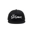 画像1: LASTMAN (EMBROID BASEBALL CAP -SPRAY-) BLK-WHITE (1)