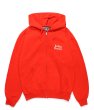 画像1: WACKO MARIA (HEAVY WEIGHT FULL ZIP HOODED SWEAT SHIRT TYPE-6) RED (1)