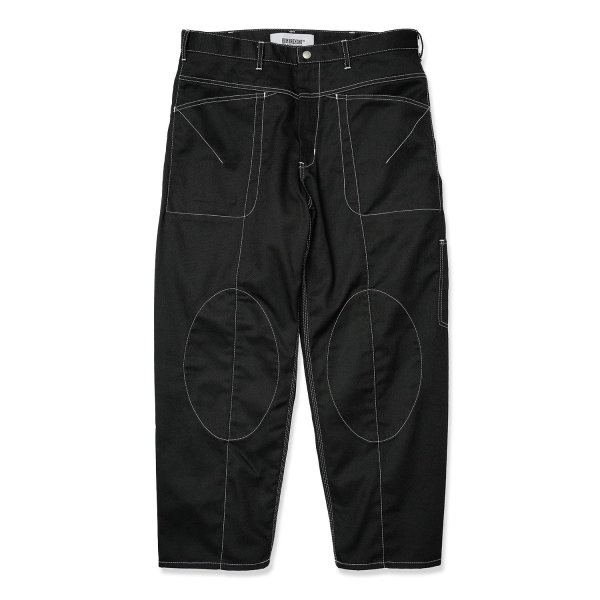 画像1: HOMBRE NINO (DOUBLE KNEE PANTS) BLACK (1)