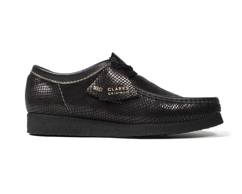 WACKO MARIA Clarks ワラビー UK8 26cm snake - ブーツ